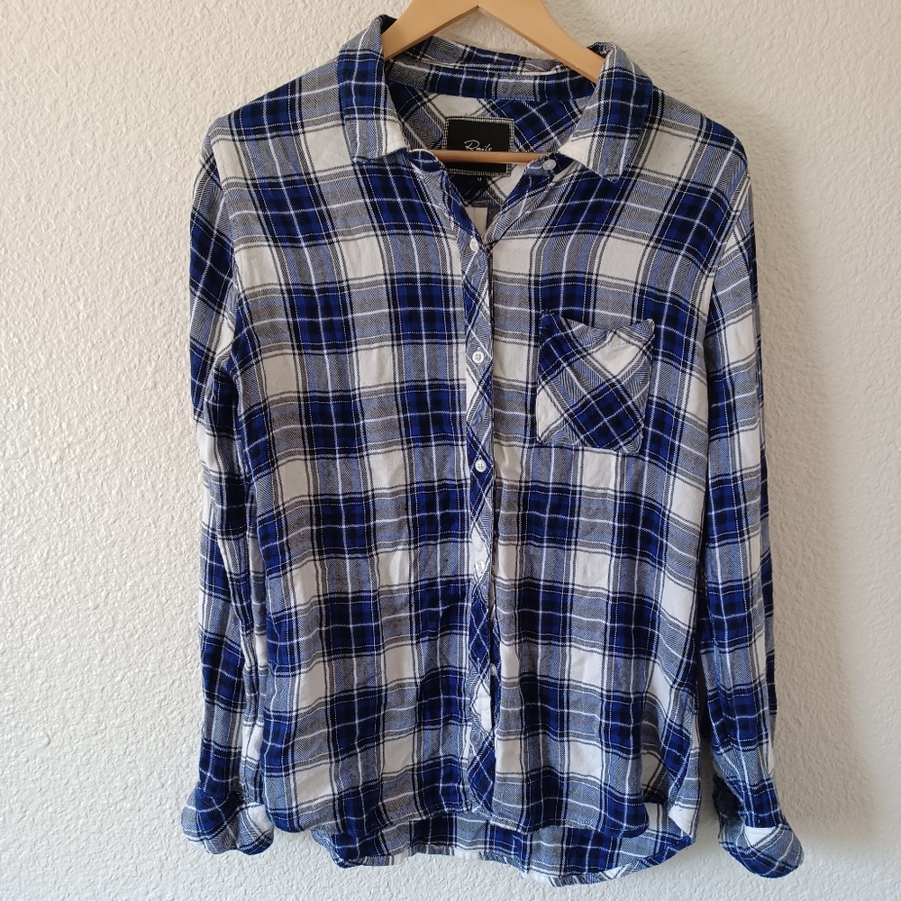 Rails Hunter black blue and white (M)